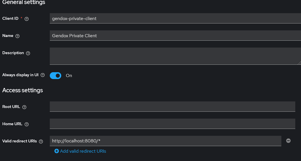 gendox private client